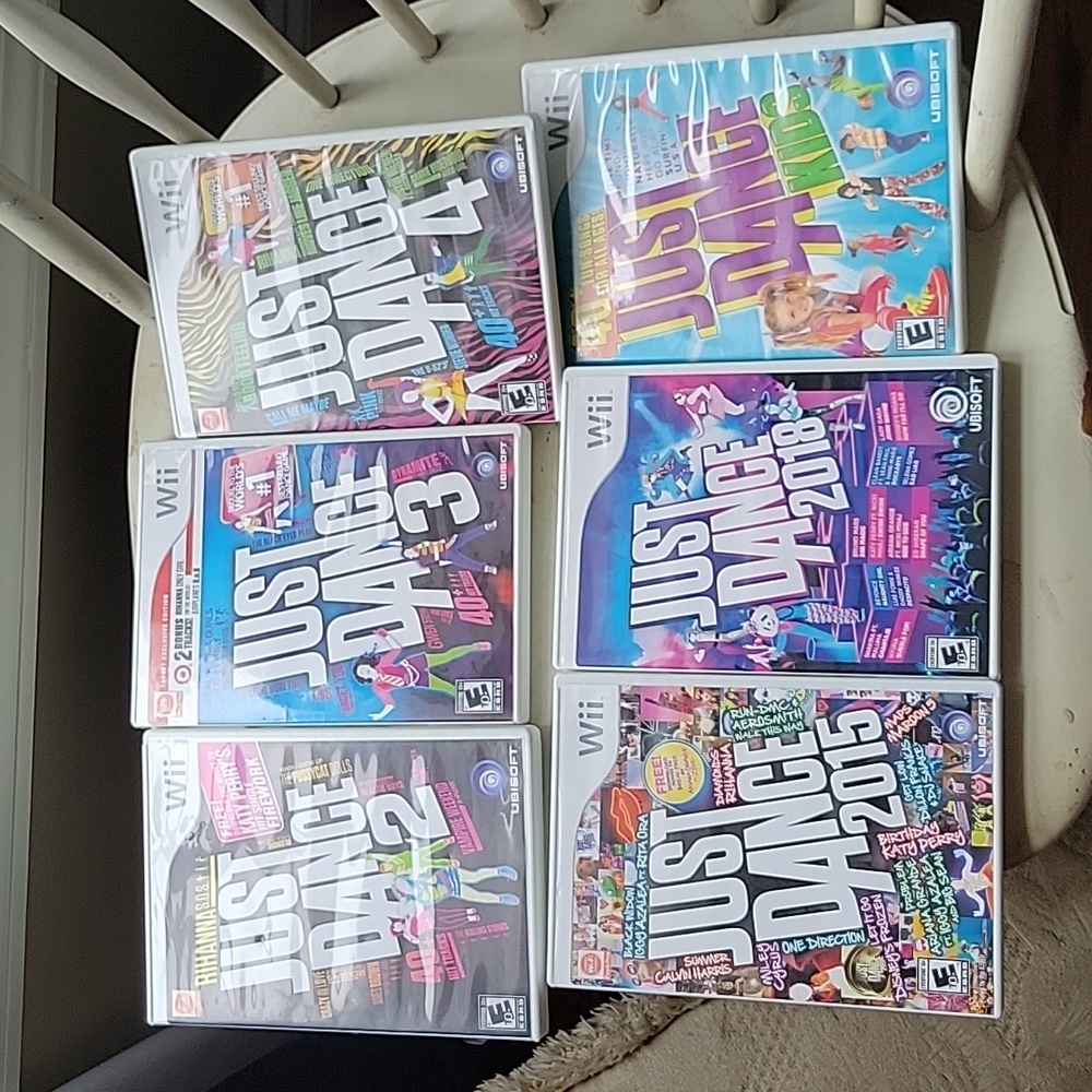 Wii Just Dance games